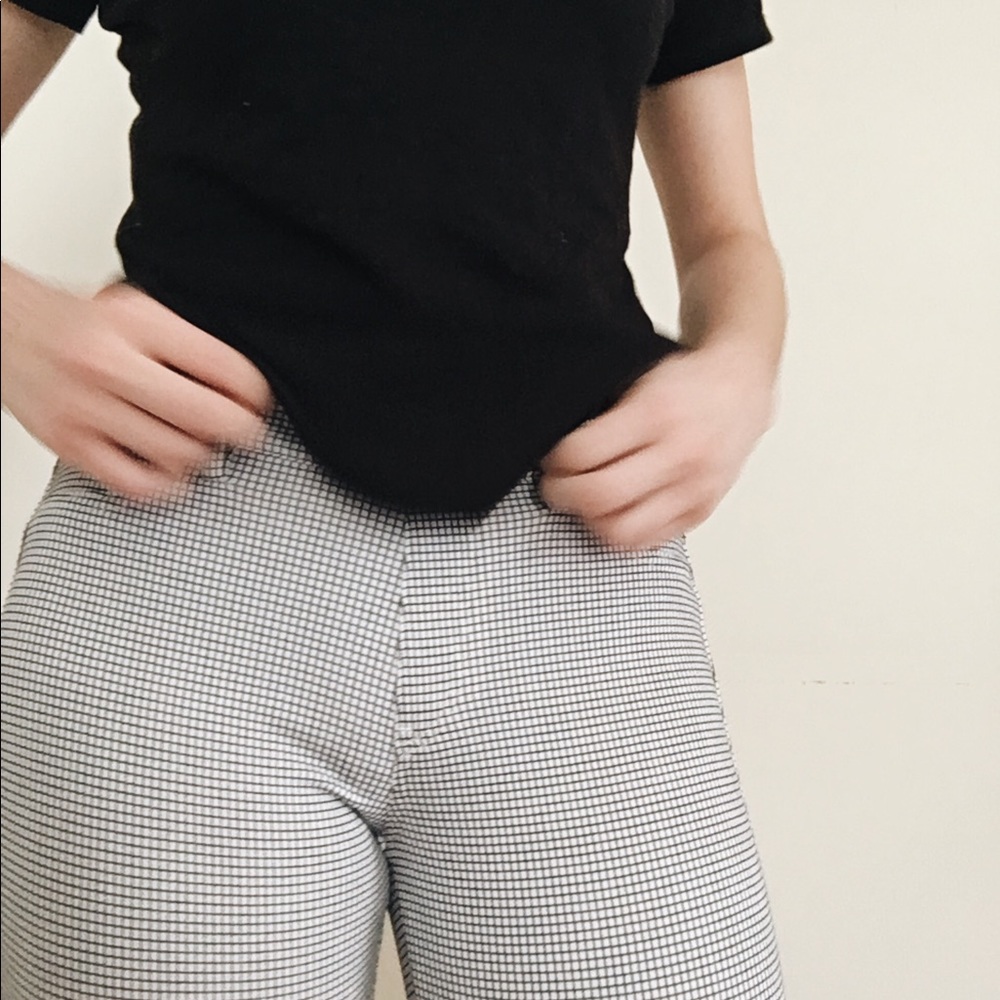 checkered pants
